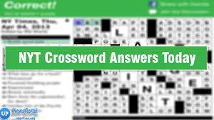  NYT Crossword Answers for March 19, 2022